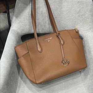 Michael Kors Tan Leather Tote